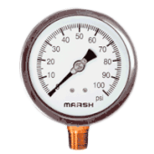 Marsh Bellofram Copper Alloy Internal Gauge, Quality Series 100 mm